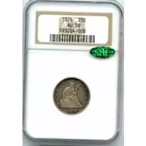 Twenty Cent Pieces-Liberty Seated 1875-1878 (3)