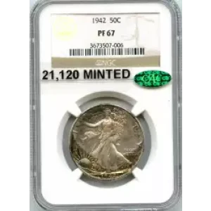 Half Dollars---Liberty Walking 1916-1947 -Silver- 0.5 Dollar (3)