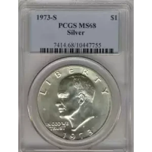 Dollars---Eisenhower 1971-1978 Copper-Nickel- 1 Dollar (3)