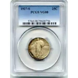 Quarter Dollars---Standing Liberty (3)