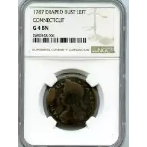 Post Colonial Issues -Coinage of the States-Connecticut -copper (3)