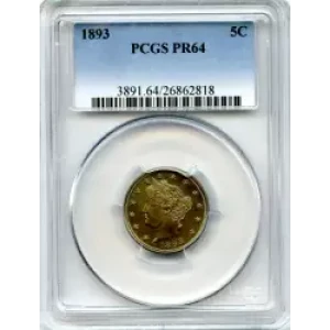 Nickel Five Cent Pieces-Liberty Head 1883-1913 (3)