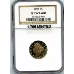 Nickel Five Cent Pieces-Liberty Head 1883-1913 (3)