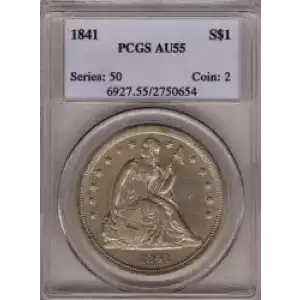 Dollars---Liberty Seated 1840-1873 -Silver- 1 Dollar (3)