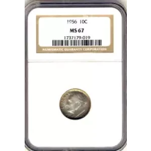 Dimes---Roosevelt 1946-1964-Silver- 1 Dime (3)