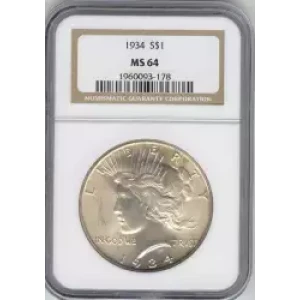 Peace Silver Dollar (3)
