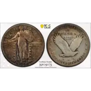 Quarter Dollars---Standing Liberty (3)