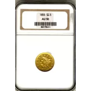 Quarter Eagles---Liberty Head 1840-1907 -Gold- 2.5 Dollar (3)