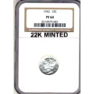 Dimes---Winged Liberty Head or Mercury 1916-1945 -Silver- 1 Dime (3)