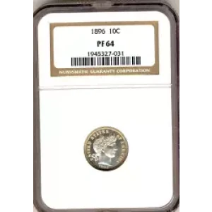 Dimes---Barber or Liberty Head 1892-1916 -Silver- 1 Dime (3)