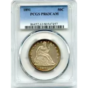 Half Dollars---Liberty Seated 1839-1891 -Silver- 0.5 Dollar (3)