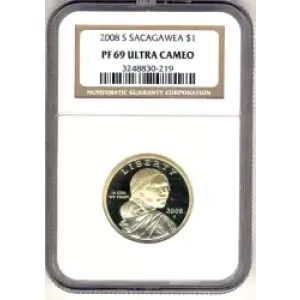 Sacagawea 2000-2017 - Brass Dollar (3)