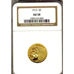 Half Eagles---Indian Head 1908-1929 -Gold- 5 Dollar (3)