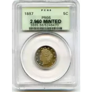 Nickel Five Cent Pieces-Liberty Head 1883-1913 (3)