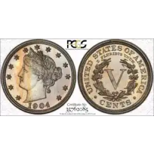 Nickel Five Cent Pieces-Liberty Head 1883-1913 (3)