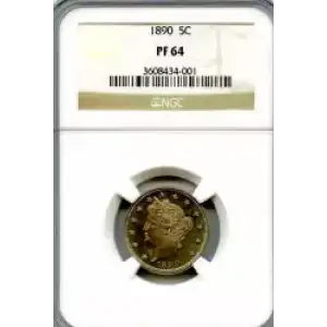 Nickel Five Cent Pieces-Liberty Head 1883-1913 (3)