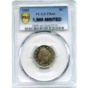 Nickel Five Cent Pieces-Liberty Head 1883-1913 (3)