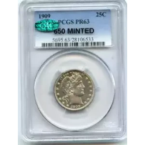 Quarter Dollars---Barber or Liberty Head (3)