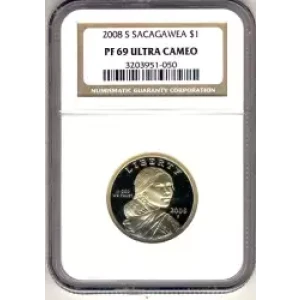Sacagawea 2000-2017 - Brass Dollar (3)