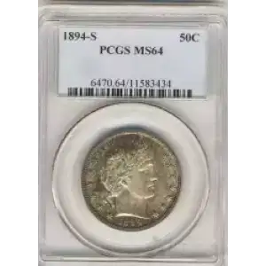 Half Dollars---Barber 1892-1915 -Silver- 0.5 Dollar (3)