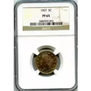 Nickel Five Cent Pieces-Liberty Head 1883-1913 (3)