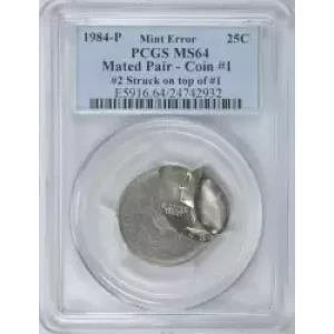 Quarter Dollars-Washington --Clad Coinage 1965-Present -Copper-Nickel- 0.25 Dollar (3)