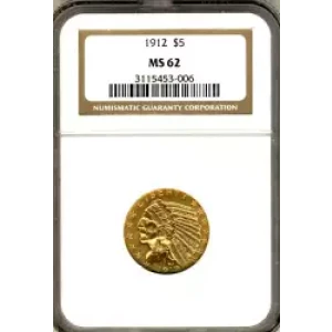 Half Eagles---Indian Head 1908-1929 -Gold- 5 Dollar (3)