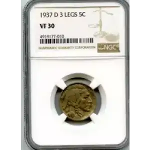 Nickel Five Cent Pieces-Indian Head or Buffalo (3)