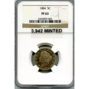 Nickel Five Cent Pieces-Liberty Head 1883-1913 (3)