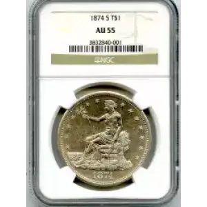 Trade Dollars---Trade Dollars 1873-1885 -Silver- 1 Dollar (3)