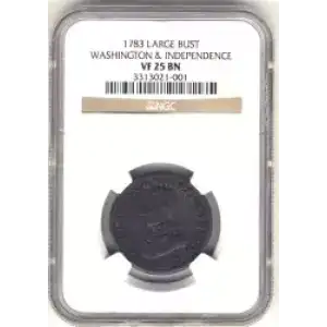 Post Colonial Issues -Washington Portrait Pieces-Copper Cent (3)