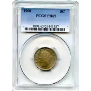 Nickel Five Cent Pieces-Liberty Head 1883-1913 (3)