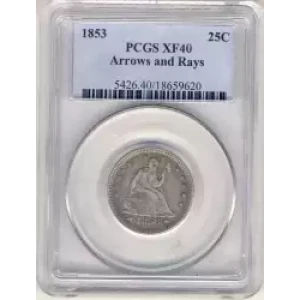 Liberty Seated Quarter Dollar (3)