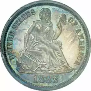 Dimes - Liberty Seated 1837-1891 (3)