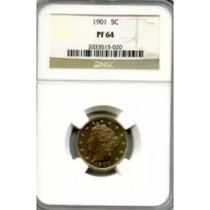 Nickel Five Cent Pieces-Liberty Head 1883-1913 (3)