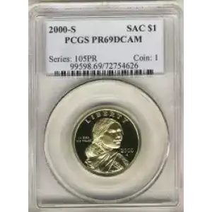 Sacagawea 2000-2017 - Brass Dollar (3)