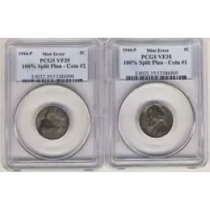 Nickel Five Cent Pieces-Jefferson (3)