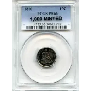 Dimes - Liberty Seated 1837-1891 (3)