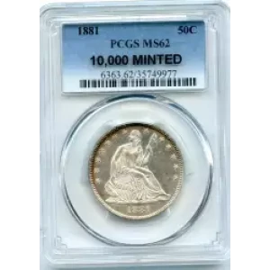 Half Dollars---Liberty Seated 1839-1891 -Silver- 0.5 Dollar (3)