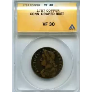 Post Colonial Issues -Coinage of the States-Connecticut -copper (3)