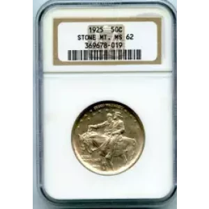 Classic Commemorative Silver--- Stone Mountain Memorial 1925 -Silver- 0.5 Dollar (3)