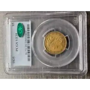 Half Eagles---Classic Head, 1834-1838 -Gold- 5 Dollar (3)