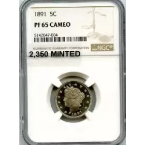 Nickel Five Cent Pieces-Liberty Head 1883-1913 (3)