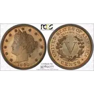 Nickel Five Cent Pieces-Liberty Head 1883-1913 (3)