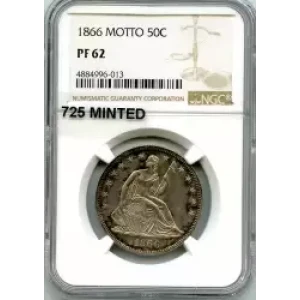 Half Dollars---Liberty Seated 1839-1891 -Silver- 0.5 Dollar (3)