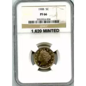 Nickel Five Cent Pieces-Liberty Head 1883-1913 (3)