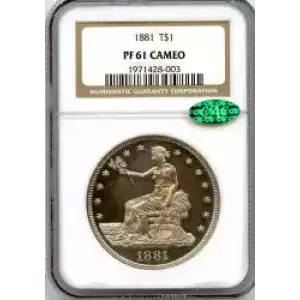 Trade Dollars---Trade Dollars 1873-1885 -Silver- 1 Dollar (3)