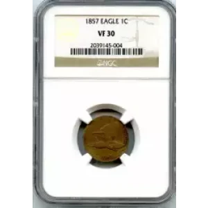 Small Cents---Flying Eagle 1856-1858 -Copper- 1 Cent (3)