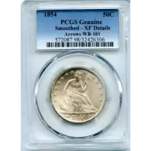 Half Dollars---Liberty Seated 1839-1891 -Silver- 0.5 Dollar (3)