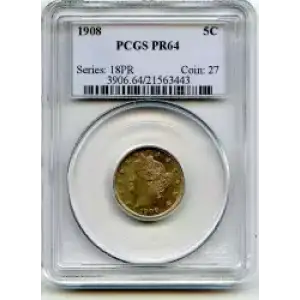 Nickel Five Cent Pieces-Liberty Head 1883-1913 (3)